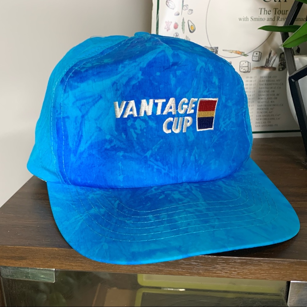 Vintage Sports Snap Back Hat Vantage Cup Streetwear